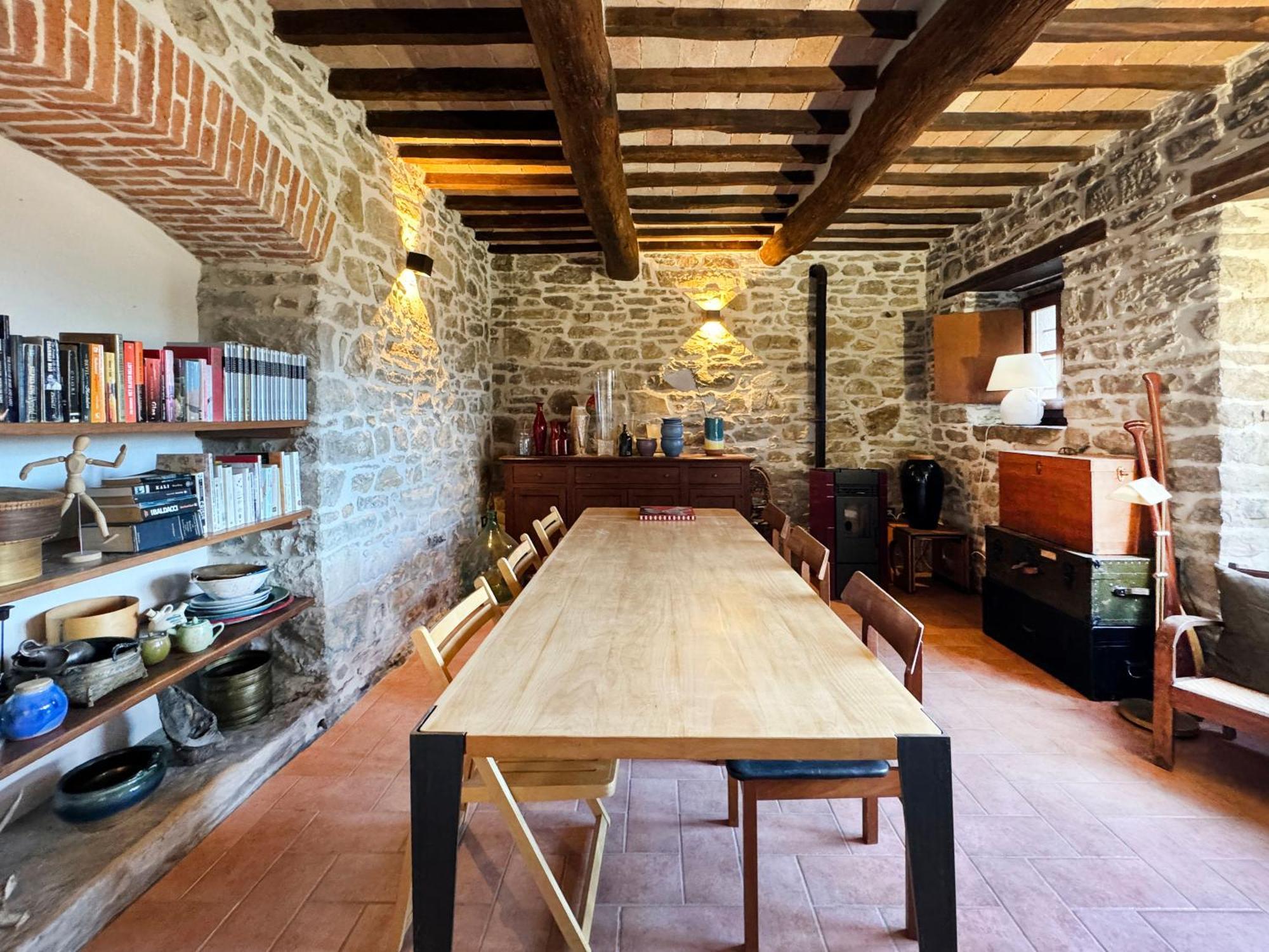 Bio Agriturismo Il Vigno Caprese Michelangelo Exterior photo